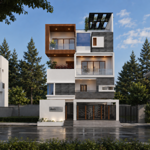 Mr.Harish - Residence 40_x60_ (G+3)