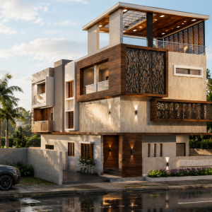 Mr.Kiran - Residence 32_x72_ (G+2)