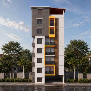 Mr.Raj - Contemporary style apartment (G+6)