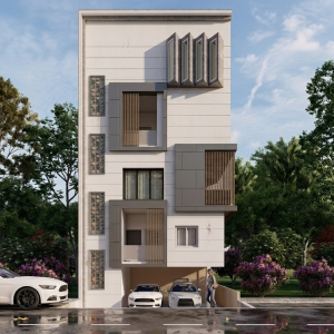Mrs.Kavya - Residence 30_x40_ (G+4)